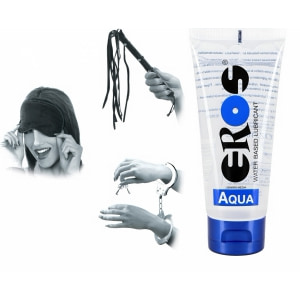 Pachet Set Lovers Fantasy + Lubrifiant EROS Aqua pe Denysa.ro