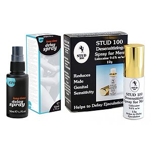 Pachet Spray HOT Delay 50 ml + Spray Stud 100 Original pe Denysa.ro