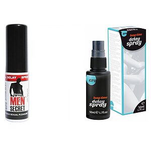 Tratament Ej Precoce Pachet Spray HOT Delay + Spray Men Secret