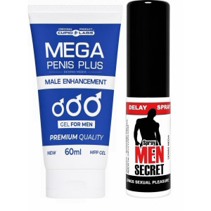 Pachet Spray Men Secret Și Gel Mega Penis Plus pe Denysa.ro