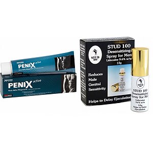 Pachet Spray Stud 100 Original + Cremă Pentru Potență Penix 75ml pe Denysa.ro