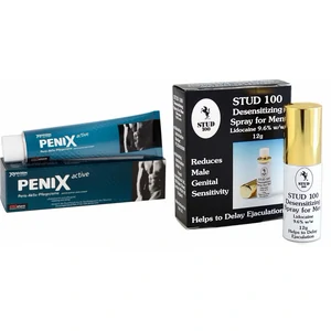 Pachet Spray Stud 100 Original + Cremă Pentru Potență Penix 75ml pe Denysa.ro