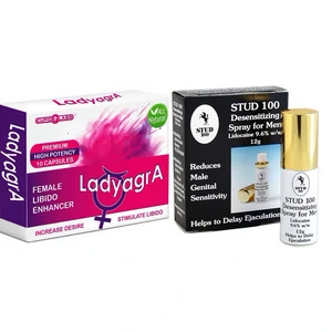 Pachet Spray Stud 100 Original + Pastile Libido Ladyagra 10buc pe Denysa.ro