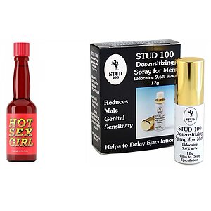 Pachet Spray Stud 100 Original Si Afrodisiac Hot Sex Girl 20ml