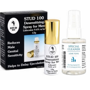 Pachet Spray Stud 100 Original Și Special Cleaner Love Toys 50ml pe Denysa.ro