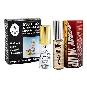 Pachet Spray Stud 100 Original + Spray Erecție Spray M-Up 22ml pe Denysa.ro