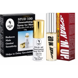 Pachet Spray Stud 100 Original + Spray Erecție Spray M-Up 22ml pe Denysa.ro