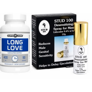 Pachet Spray Stud 100 Și Pastile Long Love pe Denysa.ro