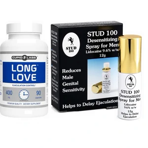 Pachet Spray Stud 100 Și Pastile Long Love pe Denysa.ro