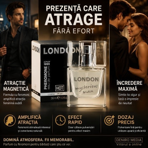 Parfum Cu Feromoni London Man 30ml