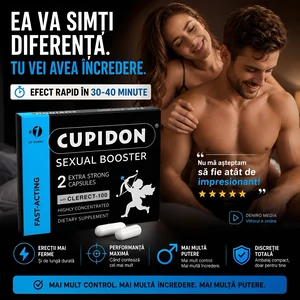 Pastilă Erecție Cupidon Sexual Booster 2 buc
