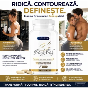 Pastile BeautyBooty Ridicarea Conturarea Și Fermitatea Fundului 90buc