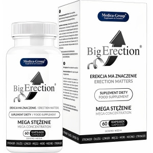 Pastile BigErection Pentru Erecții Puternice 60buc pe Denysa.ro
