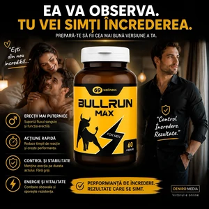 Pastile BullRun Max Ero 60 capsule