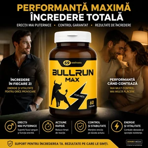 Pastile BullRun Max Ero 60 capsule