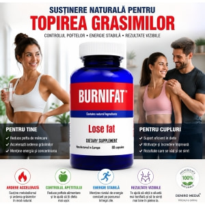 Pastile Burnifat Arderea Grăsimilor 60buc