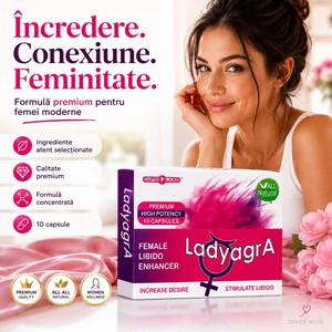 Pastile Creștere Libido Femei Ladyagra 10buc