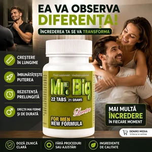 Pastile De Mărire A Penisului Mr. Big 22buc