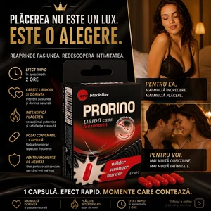Pastile Femei Prorino Libido Caps 5 capsule