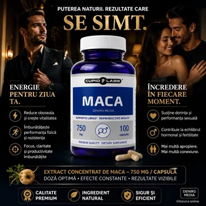 Pastile Maca 750mg 100 capsule