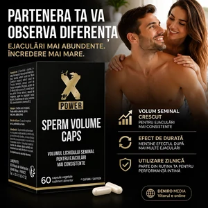 Pastile Mărire Volum Seminal 60capsule