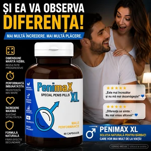 Pastile Mărirea Penisului Penimax XXL 60capsule