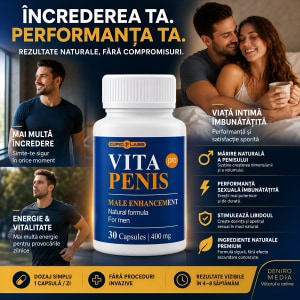 Pastile Mărirea Penisului Vita Penis 30 capsule