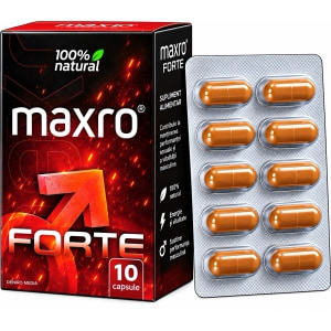 Pastile MaxRo FORTE Pentru Potență Bărbați 10 buc pe Denysa.ro