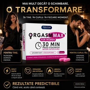 Pastile Orgasm Max Pentru Femei 2buc