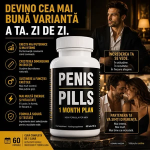 Pastile Penis Enlargement Caps 60 capsule