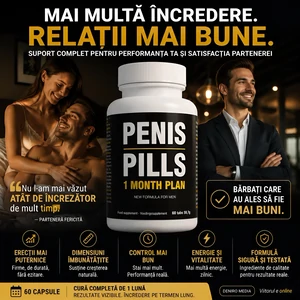 Pastile Penis Enlargement Caps 60 capsule