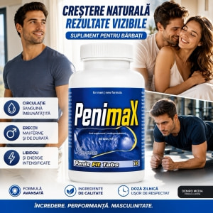 Pastile Pentru Creșterea Penisului Penimax 60capsule