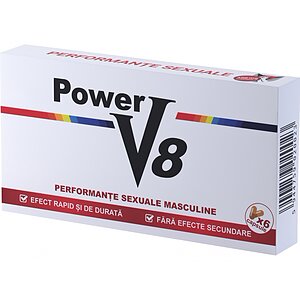 Pastile Pentru Erectie Si Potenta Power V8 6 cps