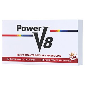 Tratament Pt Potenta Pastile Pentru Erectie Si Potenta Power V8 8cps