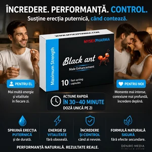 Pastile Potență Cupid Labs Black Ant 10buc