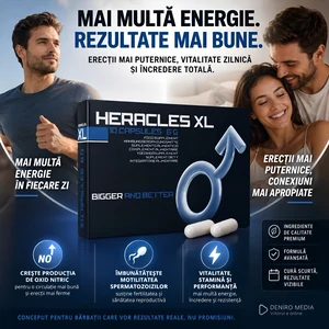 Pastile Potentă Heracles XL 10 capsule