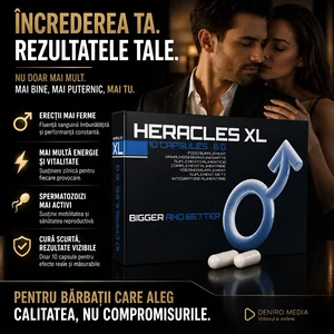 Pastile Potentă Heracles XL 10 capsule