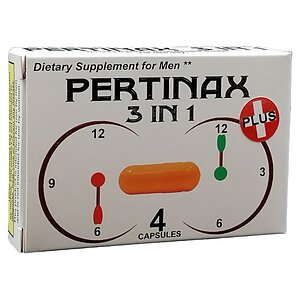 Pastile Potență Pertinax 3in1 Plus 4buc pe Denysa.ro