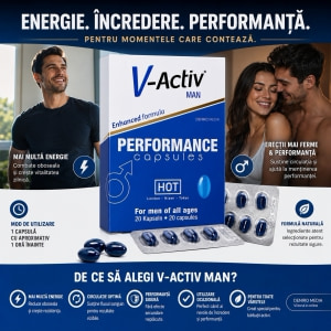 Pastile Potentă V-Activ Pentru Bărbați 20buc
