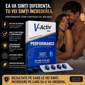 Pastile Potentă V-Activ Pentru Bărbați 20buc