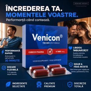 Pastile Venicon Pentru Bărbați 4capsule