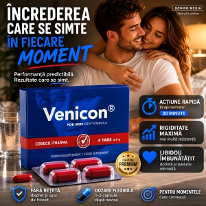Pastile Venicon Pentru Bărbați 4capsule
