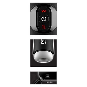 PDX Elite Moto-Milker – 10+10 Moduri, Reîncărcabil, Discret Alb