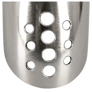 Penis cage curved Argintiu