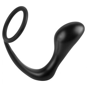 Penis Ring Plug Gasm Negru
