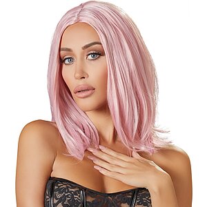 Perucă Cottelli Collection Wig Bob Roz pe Denysa.ro