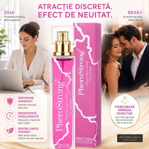 PheroStrong Femei 50 ml — Parfum cu Feromoni, Magnetism