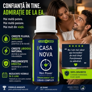 Picături Casă Nova Pentru Potență Și Mărire 20ml