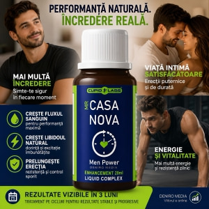 Picături Casă Nova Pentru Potență Și Mărire 20ml