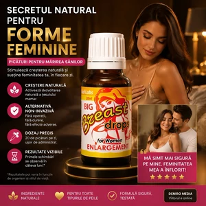 Picături Mărirea Sânilor Breast Drops 20 ml